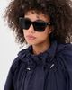 Saint Laurent Saint Laurent Cateye Sunglasses BLACK/BLACK/(BLACK) One - 3
