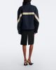 Saint Laurent Saint Laurent Chalk stripe wool-blend pencil skirt - 6