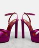 Saint Laurent Saint Laurent Chandelle 140 satin crÃªpe sandals - 6