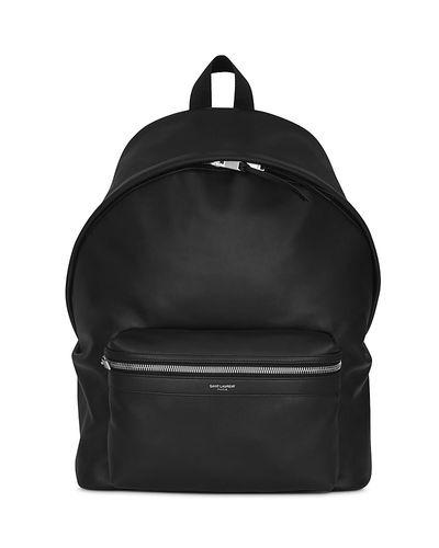 Saint Laurent Saint Laurent City Backpack in Matte Leather