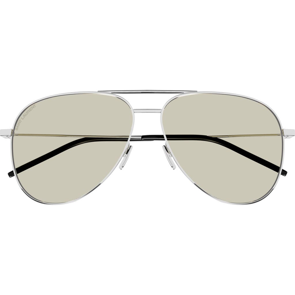 Saint Laurent Saint Laurent Classic 59mm Aviator Sunglasses