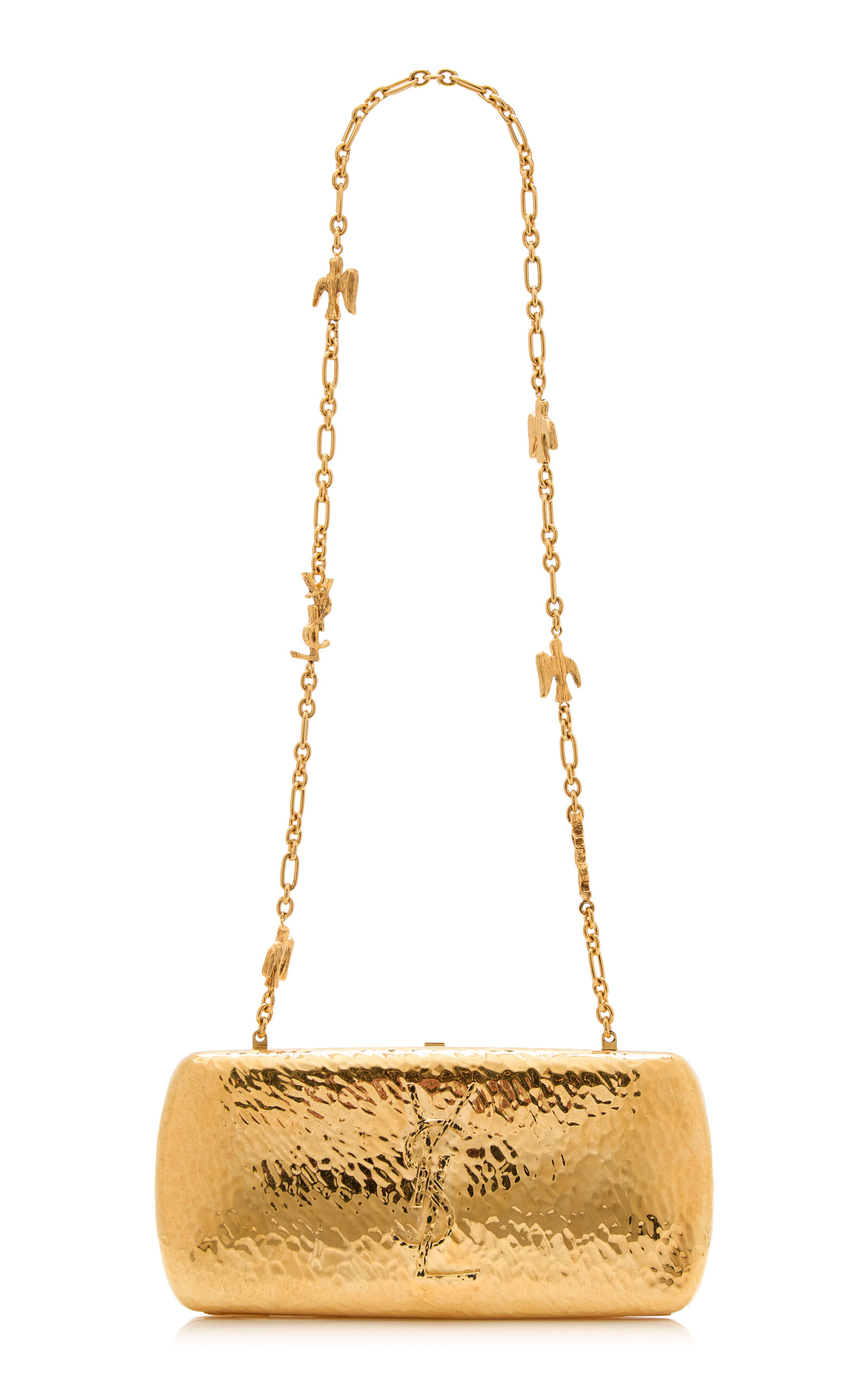 Saint Laurent Saint Laurent Clutch Martele Metal