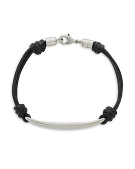 Saint Laurent Saint Laurent Cord Bracelet