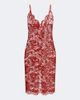 Saint Laurent Saint Laurent Cotton-blend lace slip dress - 1