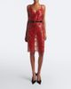 Saint Laurent Saint Laurent Cotton-blend lace slip dress - 2