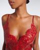 Saint Laurent Saint Laurent Cotton-blend lace slip dress - 3