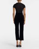 Saint Laurent Saint Laurent Cotton velvet cropped flared pants - 3