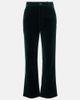 Saint Laurent Saint Laurent Cotton velvet straight pants - 1