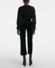 Saint Laurent Saint Laurent Cotton velvet straight pants - 3