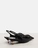 Saint Laurent Saint Laurent Dakota 50 crÃªpe satin slingback pumps - 2