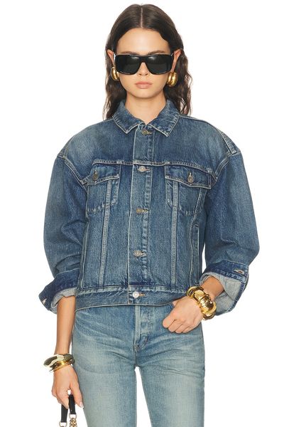 Saint Laurent Saint Laurent Denim 70's Trucker Jacket