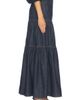 Saint Laurent Saint Laurent Denim Long Ruffle Skirt - 3