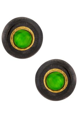 Saint Laurent Saint Laurent Disc & Cabochons Earrings