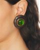 Saint Laurent Saint Laurent Disc & Cabochons Earrings - 2
