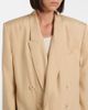 Saint Laurent Saint Laurent Double-breasted oversized silk blazer - 3