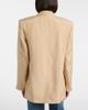 Saint Laurent Saint Laurent Double-breasted oversized silk blazer - 6