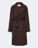 Saint Laurent Saint Laurent Double-breasted wool trench coat - 1