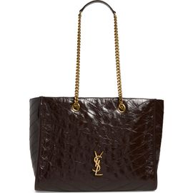 Saint Laurent Saint Laurent East/West Niki Leather Shopper
