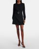 Saint Laurent Saint Laurent Embellished open-back minidress - 2