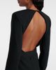 Saint Laurent Saint Laurent Embellished open-back minidress - 6