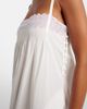 Saint Laurent Saint Laurent Embroidered cotton poplin maxi dress - 4