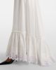 Saint Laurent Saint Laurent Embroidered cotton poplin maxi dress - 5