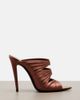 Saint Laurent Saint Laurent Emilie crêpe satin mules - 5