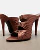 Saint Laurent Saint Laurent Emilie crêpe satin mules - 6