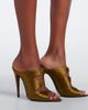 Saint Laurent Saint Laurent Emilie embellished crêpe satin mules - 2