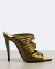 Saint Laurent Saint Laurent Emilie embellished crêpe satin mules - 5