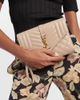 Saint Laurent Saint Laurent Envelope matelassé leather clutch - 2