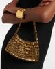 Saint Laurent Saint Laurent Evening embellished shoulder bag - 2