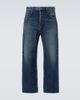 Saint Laurent Saint Laurent Faded high-rise straight jeans - 1