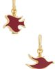 Saint Laurent Saint Laurent Flat Dove Charm Earrings - 1