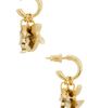 Saint Laurent Saint Laurent Flat Dove Charm Earrings - 3