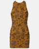 Saint Laurent Saint Laurent Floral brocade minidress - 1