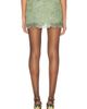 Saint Laurent Saint Laurent Floral Jacquard Mini Skirt - 4