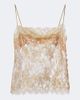 Saint Laurent Saint Laurent Floral lace camisole - 1