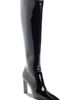 Saint Laurent Saint Laurent Francoise Leather Knee High Boot - 1