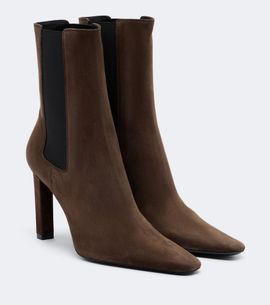 Saint Laurent Saint Laurent Francoise suede ankle boots