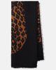 Saint Laurent Saint Laurent Fringed leopard-print wool scarf - 1