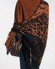 Saint Laurent Saint Laurent Fringed leopard-print wool scarf - 2