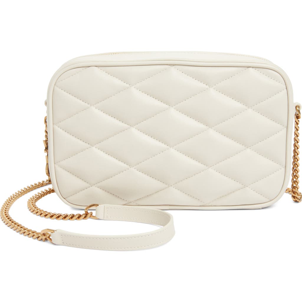 Saint Laurent Saint Laurent Gaby Diamond Quilted Leather Camera Bag