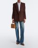 Saint Laurent Saint Laurent Gaby Large suede vanity bag - 5