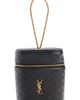 Saint Laurent Saint Laurent Gaby Leather Vertical Vanity Bag - 1