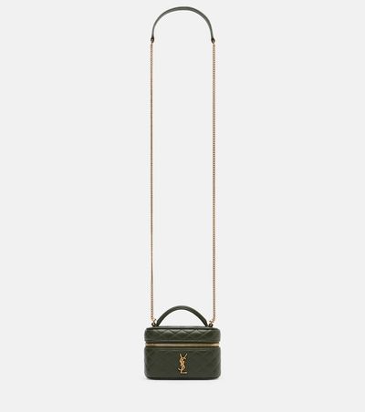 Saint Laurent Saint Laurent Gaby Micro leather vanity bag