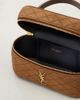 Saint Laurent Saint Laurent Gaby Mini quilted suede vanity bag - 3