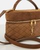Saint Laurent Saint Laurent Gaby Mini quilted suede vanity bag - 6