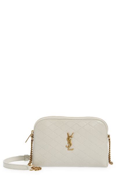 Saint Laurent Saint Laurent Gaby Quilted Leather Crossbody Pouch