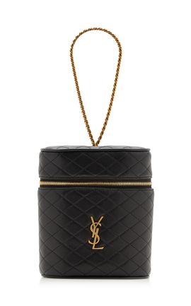 Saint Laurent Saint Laurent Gaby Vertical Leather Vanity Bag